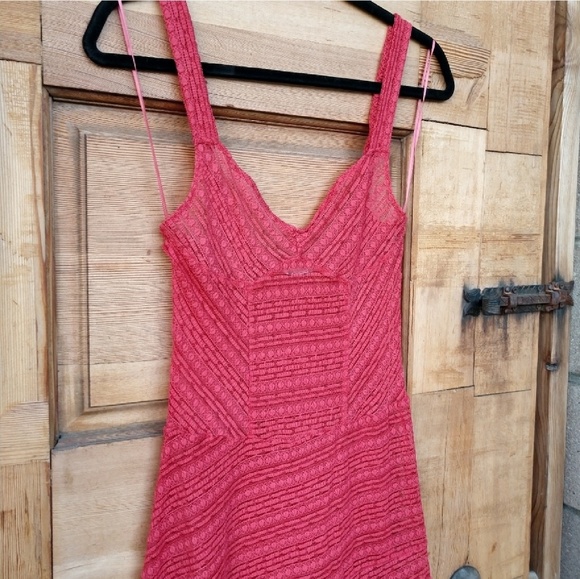 New FREE PEOPLE Love Story Sheer Lace Maxi Coverup - Picture 4 of 8